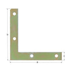 Kątownik meblowy GAH długość 100 x 100 mm szerokość 15 mm grubość 1,5 mm ( 8002379803 )