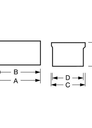 LA-KA-PE Sichtlagerkasten LK L500/450xB300xH180mm ( 9000449037 )