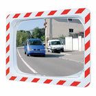 Lustro drogowe SPL H400xW600mm plastikowe, czerwone/białe ( 9000490206 )