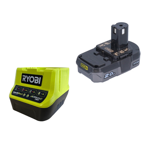 RYOBI RC18120-120 Zestaw startowy 18 V 1x RB18L20 akumulator 2,0 Ah + ładowarka RC18120 ( 5133003368 )