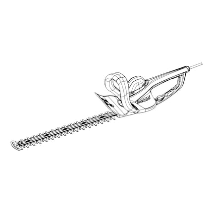 Nożyce do żywopłotu Metabo HS 8875 660 W ( 608875000 ) Długość cięcia 75 cm Grubość cięcia 26 mm