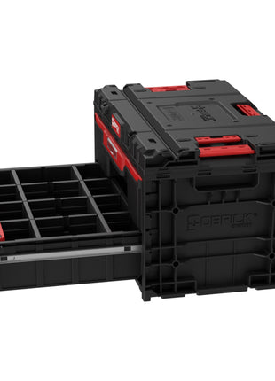 Qbrick System ONE Drawer 2 Toolbox 2 0 Werkzeugbox 587 x 380 x 340 mm 29 l mit zwei Schubladen 1 - toolbrothers