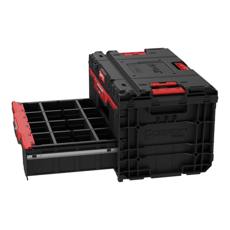 Qbrick System ONE Drawer 2 Toolbox 2 0 Werkzeugbox 587 x 380 x 340 mm 29 l mit zwei Schubladen 1 - toolbrothers