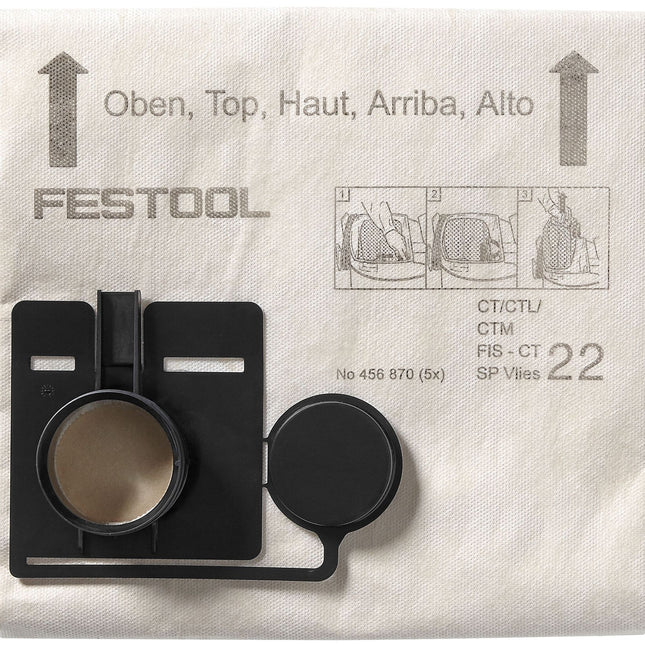 Festool FIS-CT 44 SP VLIES/5 Filtersack ( 456874 ) für CT 44