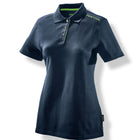 Festool POL-LAD-FT1-L Poloshirt dunkelblau Damen ( 577298 )