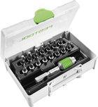 Festool SYS3 XXS CE-PZ BHS assortiment de 60 embouts (205824) pour perceuse-visseuse sans fil et perceuse-visseuse à percussion sans fil Festool avec support FastFix et mandrin WH-CE CENTROTEC