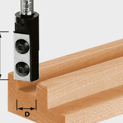 Festool HW D14/30 S8 Nutfräser-Wendeplatten ( 492715 ) für OF 900, OF 1000, OF 1010, OF 1400, OF 2000, OF 2200