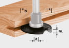 Festool HW D40x5 Scheibennutfräser ( 491060 ) für OF 900, OF 1000, OF 1010, OF 1010 R, OF 1400, OF 2000, OF 2200