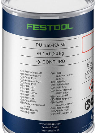 Festool PU nat 4x-KA 65 PU-Klebstoff natur ( 200056 ) für KA 65