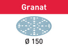 Festool STF D150/48 P1000 GR/50 disque abrasif grenat (575175) pour RO 150, ES 150, ETS 150, ETS EC 150, LEX 150, WTS 150, HSK-D 150