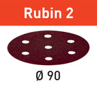 Festool STF D90/6 P150 RU2/50 Schleifscheibe Rubin 2 ( 499082 ) für RO 90 DX