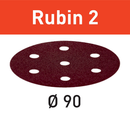 Festool STF D90/6 P150 RU2/50 Schleifscheibe Rubin 2 ( 499082 ) für RO 90 DX