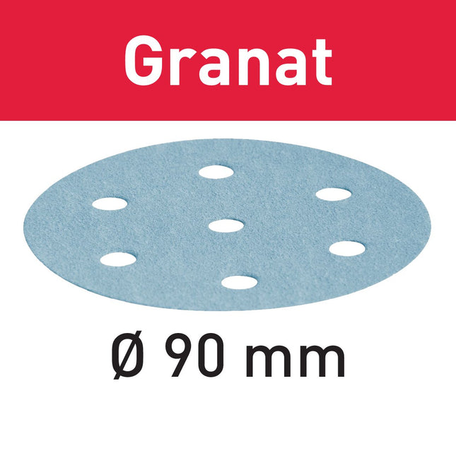 Festool STF D90/6 P1500 GR/50 Schleifscheibe Granat ( 498330 ) für RO 90 DX