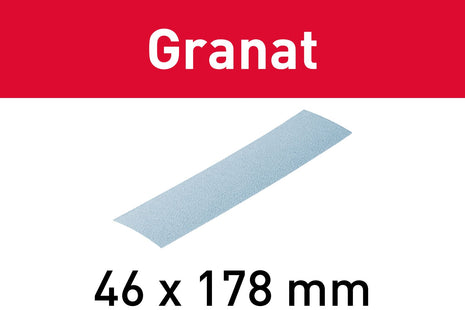 Hoja de lija Festool STF 46X178 P180 GR/10 (204279) para abrasivos manuales