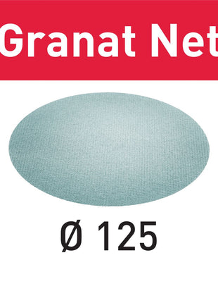 Festool STF D125 P320 GR NET/50 Filet abrasif grenat (203301) pour RO 125, ES 125, ETS 125, ETSC 125, ES-ETS 125, ES-ETSC 125, ETS EC 125, LEX 125