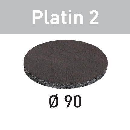 Festool STF D 90/0 S500 PL2/15 Schleifscheibe Platin 2 ( 498322 ) für RO 90 DX