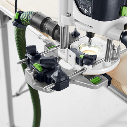 Festool OF 1010 REBQ-FS-Set Oberfräse 1010 W 55 mm Hub ( 578051 ) + Führungsschiene + Systainer