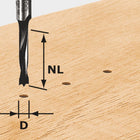 Festool HW S8 D10/30 Z Dübelbohrer ( 491069 ) für OF 900, OF 1000, OF 1010, OF 1010 R, OF 1400
