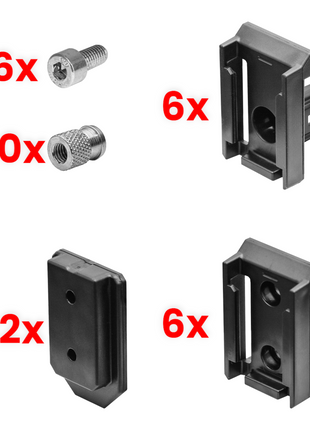 Qbrick System Custom Connectors Set 2 für Serie ONE 2.0 / PRO 2.0 / PRIME