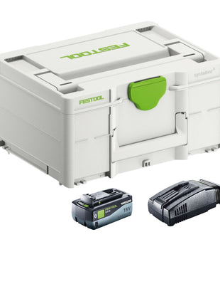 Festool SYS 18V 1x8.0/SCA16 Energy Set 1x akumulator 18 V 8,0 Ah ( 577323 ) + ładowarka ( 576953 ) + Systainer