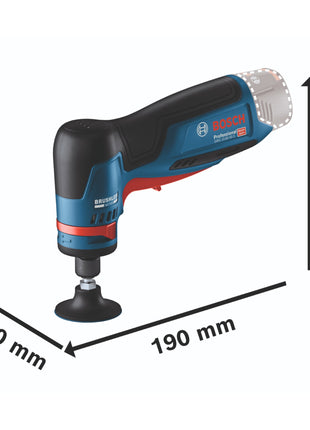 Bosch GWG 12V-50 S Professional Amoladora recta inalámbrica 12 V 6 mm Brushless Solo (06013A7000) - sin batería, sin cargador