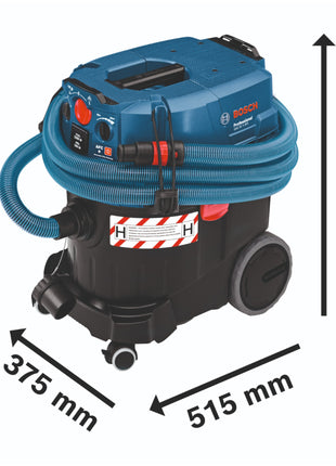 Bosch GAS 35 H AFC Aspirador en seco y húmedo profesional 1200 W 35 l clase de polvo H (06019C3600)