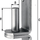 Zacisk GAH na płytce 16x13mm ( 3000200307 )