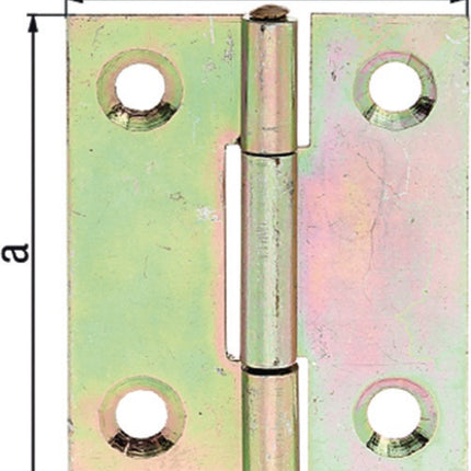Zawias GAH wysokość 80 mm szerokość 58 mm ( 3000200481 )