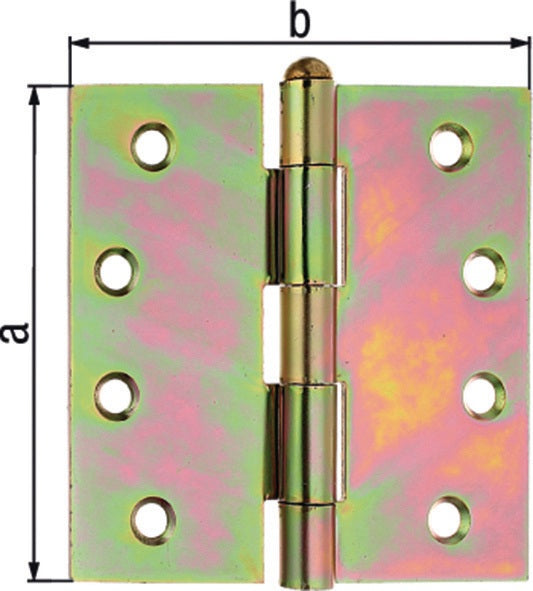 Zawias GAH wysokość 100 mm szerokość 100 mm ( 3000200532 )