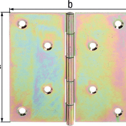 Zawias GAH wysokość 60 mm szerokość 60 mm ( 3000200547 )