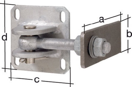 Zawias GAH 170x60x120x120mm ( 3000200670 )