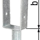 Wspornik słupka GAH ETA-10/0210 91x200x200x50mm ( 3000200718 )