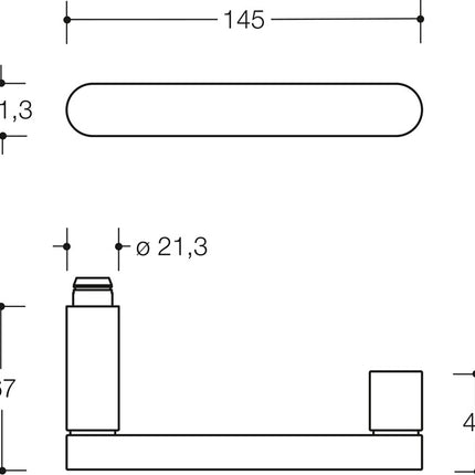 Zestaw rozet HEWI 270XAH01.230 Stal nierdzewna ( 3000207494 )