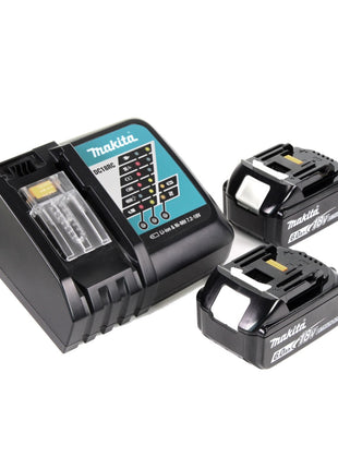 Makita DST 221 RGJ 18 V Li-ion Akku Tacker im Makpac + 2x BL 1860 B 6,0 Ah Li-Ion Akku + DC 18 RC Ladegerät - Toolbrothers