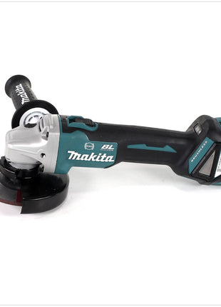 Makita DGA 513 M1J Akku Winkelschleifer 18 V 125mm Brushless + 1x Akku 4,0Ah + Makpac - ohne Ladegerät - Toolbrothers