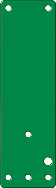 Płyta montażowa GFS 901 670 Montaż na drzwiach przeciwpożarowych ( 3000250547 )