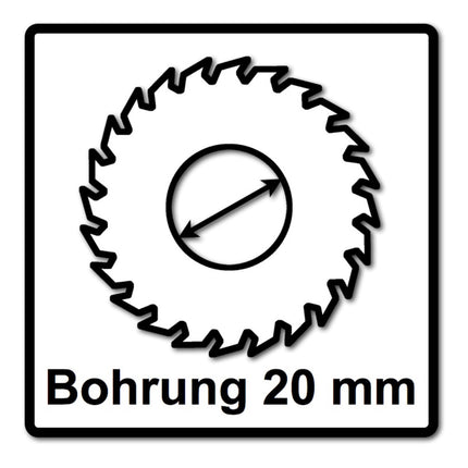Makita SPECIALIZED Kreissägeblatt für Metall 136 x 20 x 1,4 mm 50 Zähne ( B-33641 ) - Toolbrothers