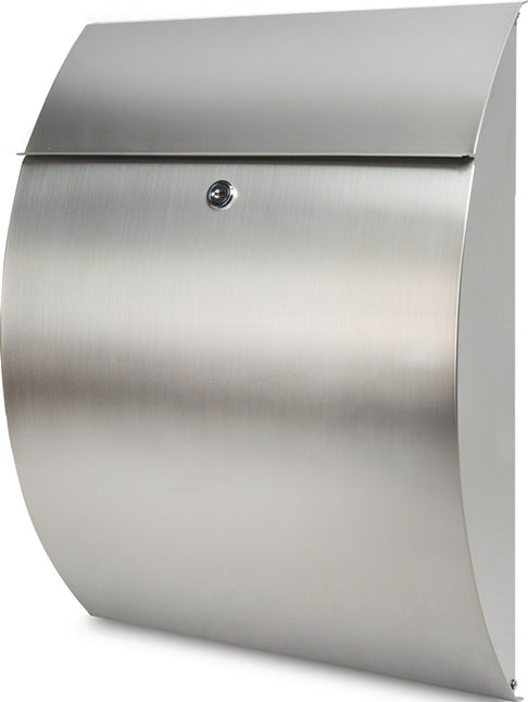 Skrzynka na listy BURG-WÄCHTER Riviera 3835 Ni wysokość 460 mm szerokość 335 mm głębokość 130 mm ( 3000253502 )