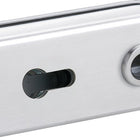 Zamek do drzwi szklanych HERMAT 6013 PZ - Venezia stal nierdzewna matowa ( 3000253940 )