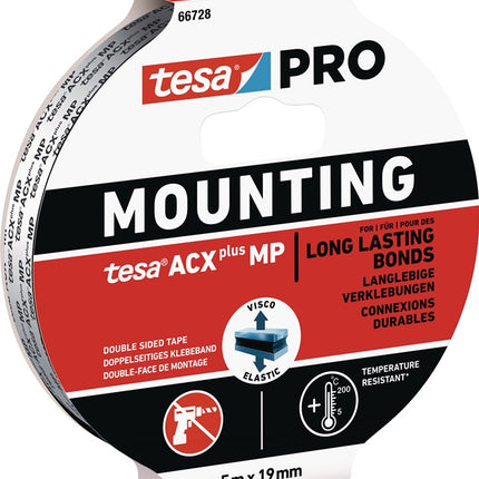 TESA Montageband Mounting PRO ACX+ MP 66728 schwarz ( 3000265492 )