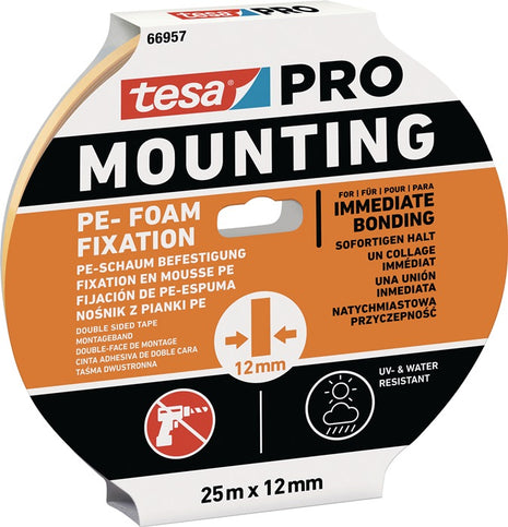 TESA Montageband Mounting PRO PE-Fixation 66957 weiß ( 3000265493 )