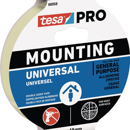 TESA Montageband Mounting PRO Universal 66958 weiß ( 3000265495 )
