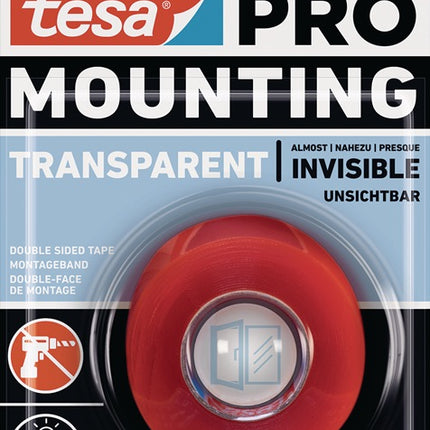 TESA Montageband Mounting PRO Transparent 66965 transparent ( 3000265498 )