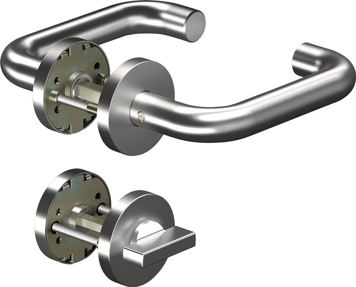 OGRO Rosettengarnitur CORE8100 8mm / 6501 / 7122 WC ER Edelstahl ER ( 3000267199 )