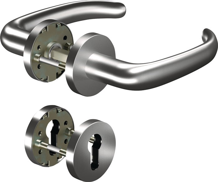 OGRO Rosettengarnitur CORE8999 8mm / 6501 / 7122 WC ER Edelstahl ER ( 3000267211 )