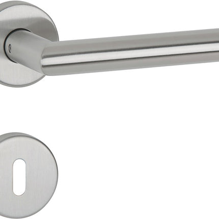 Zestaw klamek APTEC Basic 02 stal nierdzewna 60 stal nierdzewna matowa ( 3000267250 )