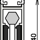 ATHMER uszczelka do drzwi Kältefeind Allround(R) 1-1075 1-stronna długość 833 mm ( 3327023192 )