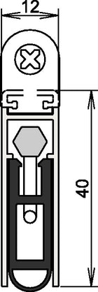 ATHMER uszczelka do drzwi Kältefeind Allround(R) 1-1075 1-stronna długość 833 mm ( 3327023192 )