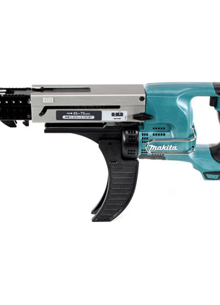 Makita DFR 750 M1J Akku Magazinschrauber 18 V 45-75mm + 1x Akku 4,0Ah + Makpac - ohne Ladegerät - Toolbrothers