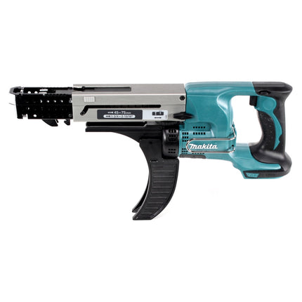 Makita DFR 750 RM1J Akku Magazinschrauber 18 V 45-75mm + 1x Akku 4,0Ah + Ladegerät + Makpac - Toolbrothers